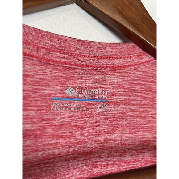 Columbia Women's Medium Coral Red Mini Shift Dress Pockets Causal - Picture 5 of 9